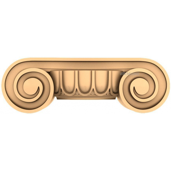 CNC용 Ionic Elegance 3D STL 모델