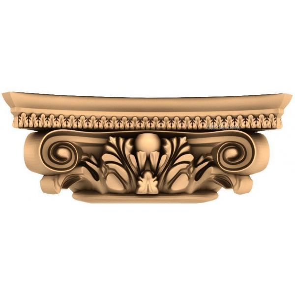 Regal Corinthian Capital 3D STL Model for CNC Regal Corinthian Capital 3D STL Model for CNC