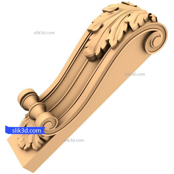 ظریف رفته براکت 3D STL مدل های CNC ظریف رفته براکت 3D STL مدل های CNC