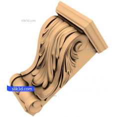 Elegant Acanthus Corbel