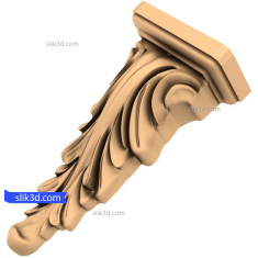 Elegant Acanthus Corbel