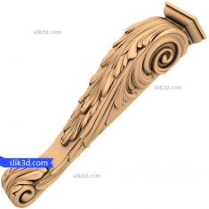 Floral Scroll Bracket