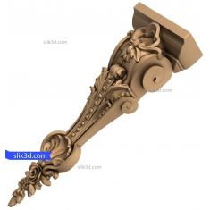 Floral Scroll Corbel