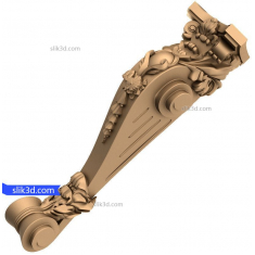 Elegant Floral Corbel