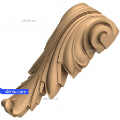 Elegant Scroll Motif