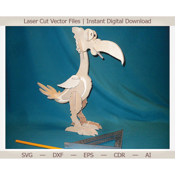 Toucan 3D Laser Cut Template Toucan 3D Laser Cut Template