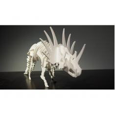 Styracosaurus 3D Laser Cut Vektor Šablona