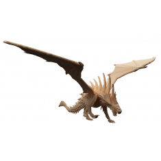 Welsh Dragon 3D Laser Cut Vector Template