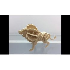 Leo 3D Laser Cut Lion Vector Template