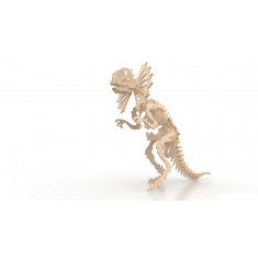 Ceratopsier ໂຄງກະດູກໄດ Laser ຕັດ Vector ໄຟລ໌