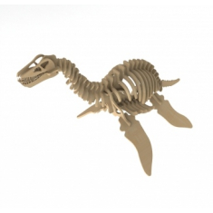 Plesiosaurus 3D Laser Cut Vector Template