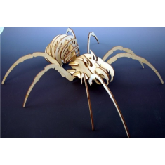 Spider Laser Cut Vektor Šablona