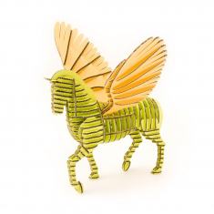 Pegasus 3D Laser Cut Vector Template