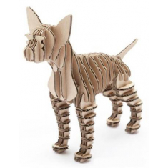 Chihuahua 3D Laser Cut Vector Template - Instant Download