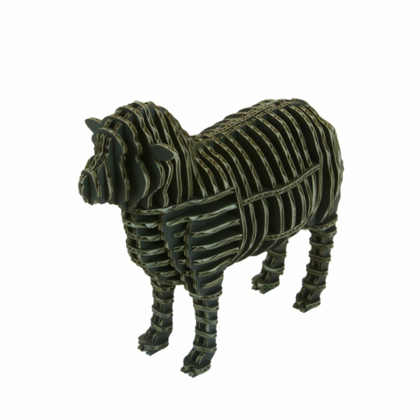 3D Jehněčí Laser Cut Vektorové Šablona — SVG A DXF Souborů