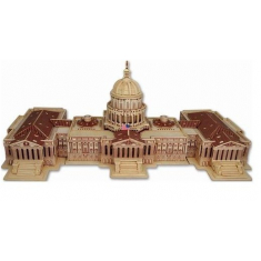 Capitólio dos Estados unidos em 3D de Corte a Laser Modelo de Vetor de
