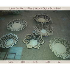 Cuiburi Plăci Decorative Vector Șablon