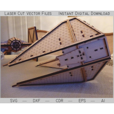 Interceptor Laser Cut Vector Template