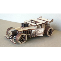 Hot Rod Do Shakera Kości - Wektor szablon do Cięcia Laserem