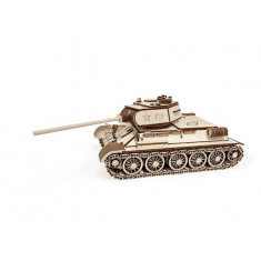T-34 Tank Laser Cutting Vector Template
