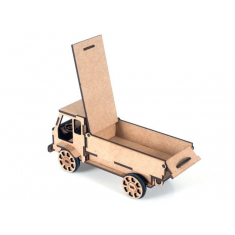 Tipping Dump Truck Laser Cutting File