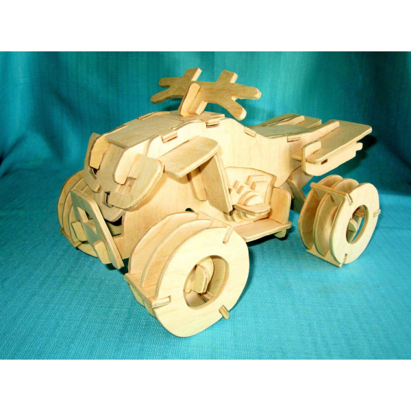 Quad (ATV) lasersnijden Sjabloon Vector — SVG DXF-AI Quad (ATV) lasersnijden Sjabloon Vector — SVG DXF-AI