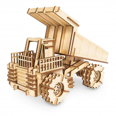 Dump Truck 3D Laser Cut Vector Template