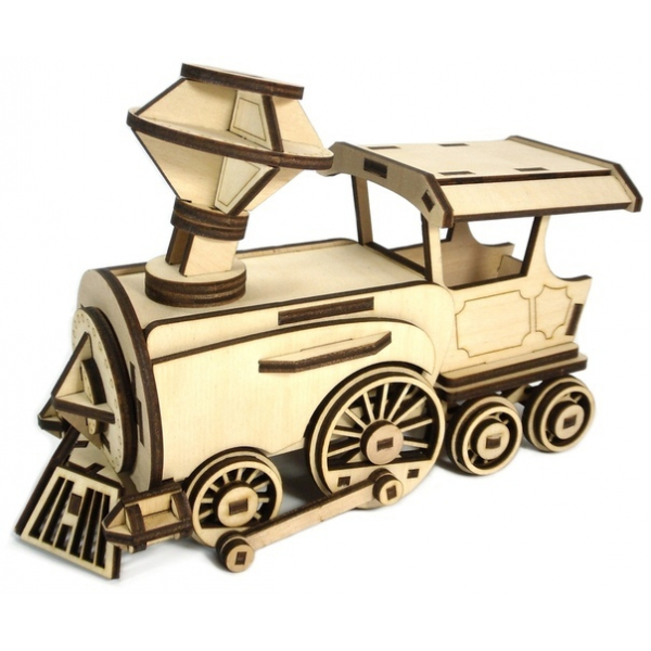 Dampflokomotive-Laser-Cut-Vektor-Vorlage Dampflokomotive-Laser-Cut-Vektor-Vorlage