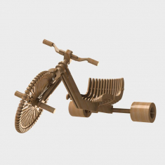 Tricycle Laser Cut Vector Template