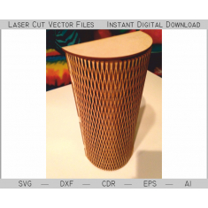 Flexible Plywood Box Template