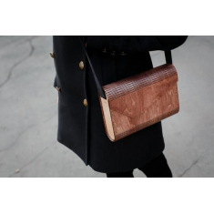 Træ-Clutch Taske - Laser Cut Vektor Skabelon