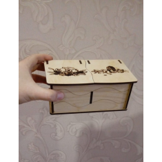 Nuts and Dried Fruits Box – Laser Cutting Vector Template