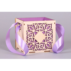 Decorative Filigree Gift Box - Laser Cut Vector Template