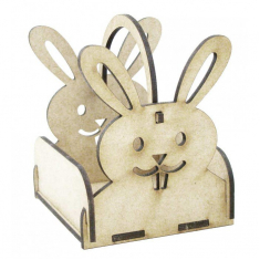 Bunny Hộp Laser Cắt Mẫu
