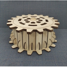 Gear Box Laser Cut Vector File