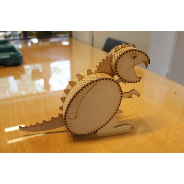 Dinosaur Casket Laser Cutting File — Vector Template for Plywood Box Dinosaur Casket Laser Cutting File — Vector Template for Plywood Box