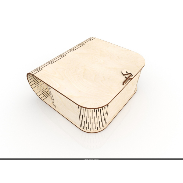 Box with Flexible Lid — Laser Cut Vector Template Box with Flexible Lid — Laser Cut Vector Template