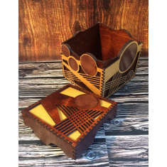 Mug Holder Box Laser Cutting File