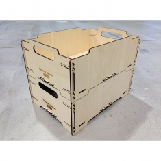 Mini Stackable Box – Vector Laser Cutting File