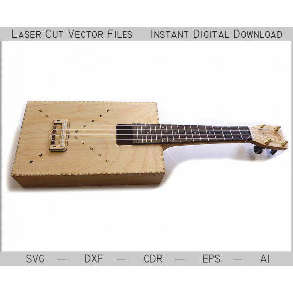 ซิก้าร์กล่อง Ukulele เลเซอร์ตัดเว็กเตอร์ต้นแบบ ซิก้าร์กล่อง Ukulele เลเซอร์ตัดเว็กเตอร์ต้นแบบ