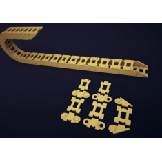 Cablu Flexibil Conductă - Tăiere Cu Laser Vector Șablon