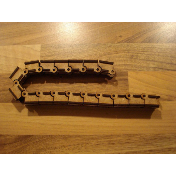 Fleksibelt Kabel Holder Kæde - Laser Cut Vektor-Fil Fleksibelt Kabel Holder Kæde - Laser Cut Vektor-Fil
