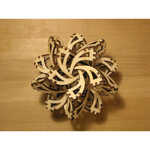 Frabjous Heykel-3D Lazer Kesim Vektör Dosyası Frabjous Heykel-3D Lazer Kesim Vektör Dosyası