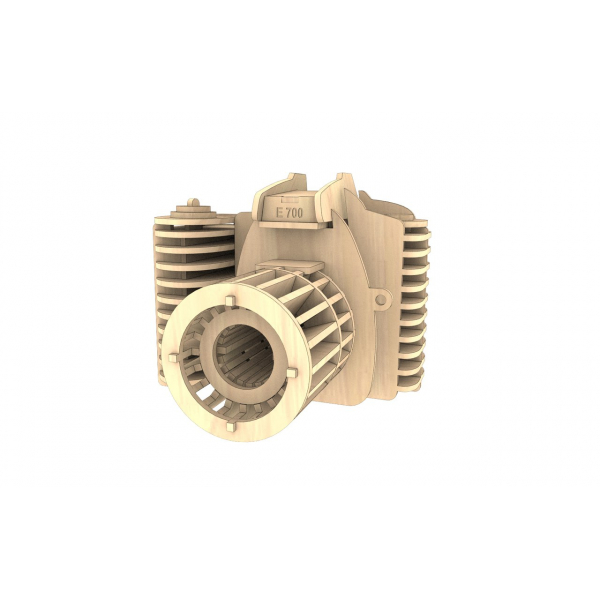 E700 Camera Retro cu Laser Tăiat Vector Șablon – Lemn 3D Camera SVG E700 Camera Retro cu Laser Tăiat Vector Șablon – Lemn 3D Camera SVG