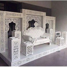 Moroccan Photo Zone Laser Cut Vector Template