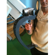 三脚架平衡器手持相机的稳定矢量模板