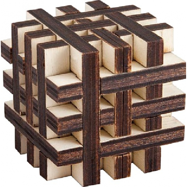 3D Lattice Puzzle Cube — Laser Cutting Vector File 3D Lattice Puzzle Cube — Laser Cutting Vector File