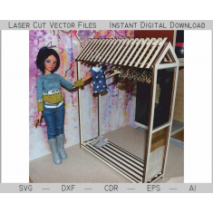 Giocattoli Mobili — Doll Clothes Rack