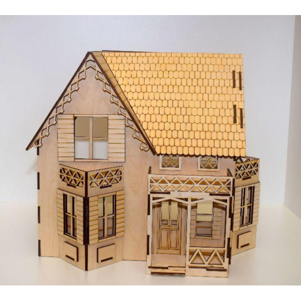 Victorian เด็ก Dollhouse เลเซอร์ตัดการแฟ้ม Victorian เด็ก Dollhouse เลเซอร์ตัดการแฟ้ม