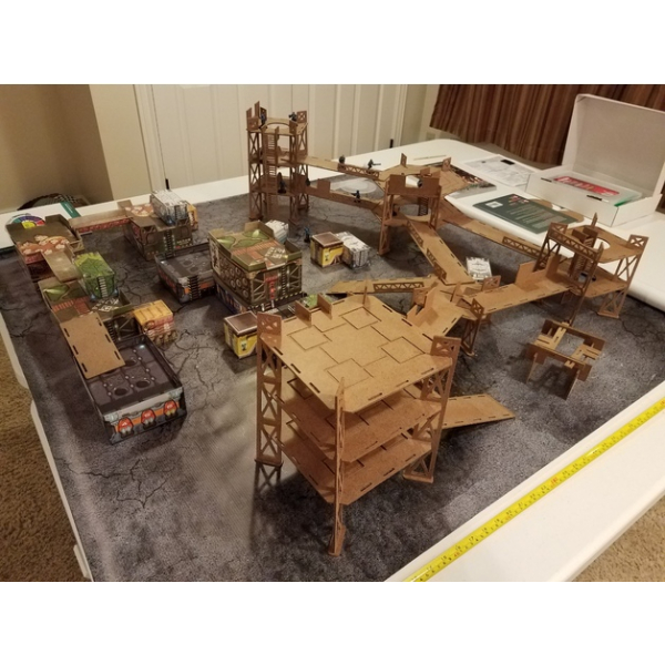 Table Fortress Laser Cut Vector Kit for Modular Tabletop Terrain